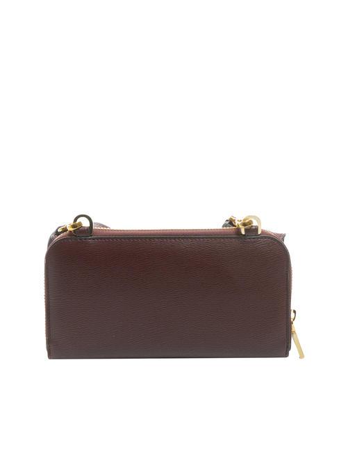 GRAINED Portefeuille pochette &eacute;paule BORDEAUX / B - Portefeuilles Femme
