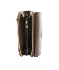 POLLINI GRAINED Portefeuille pochette &eacute;paule BORDEAUX / B - Portefeuilles Femme - 5