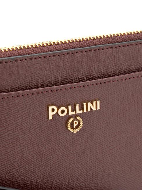 GRAINED Pochette avec manchette BORDEAUX / B - Sacs pour Femme