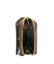 POLLINI GRAINED Petit portefeuille zipp&eacute; autour BORDEAUX / B - Portefeuilles Femme - 4