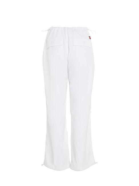 TOMMY JEANS Parachute Wind  Pantalon l&eacute;ger blanc - Pantalons pour femmes
