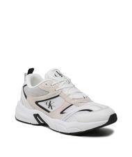 CALVIN KLEIN CK JEANS Retro Tennis Baskets en cuir - Chaussures Homme