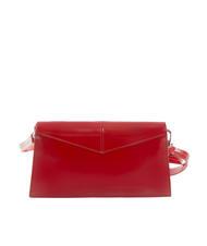 TRUSSARDI SALIS Pochette en cuir brillant cerise - Portefeuilles Femme - 4