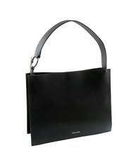TRUSSARDI OBELIA Sac bandoulière en cuir recyclé NOIR - Sacs pour Femme - 2