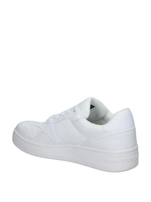 TOMMY JEANS Retro Basket  blanc - Chaussures Homme