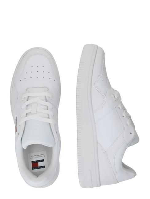 TOMMY JEANS Retro Basket  blanc - Chaussures Homme