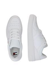 TOMMY HILFIGER TOMMY JEANS Retro Basket  blanc - Chaussures Homme - 5
