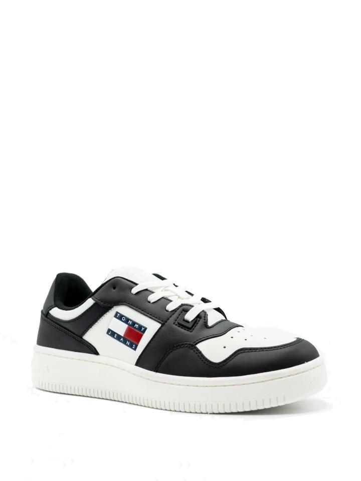 Tommy Hilfiger Tommy Jeans Retro Basket Essential Baskets En Cuir
