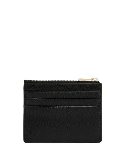 CAMELIA Porte-cartes / porte-monnaie en cuir Noir - Portefeuilles Femme