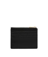 FURLA CAMELIA Porte-cartes / porte-monnaie en cuir Noir - Portefeuilles Femme - 2