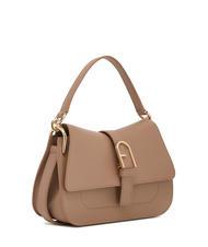 FURLA FLOW Mini sac à main grège - Sacs pour Femme - 2