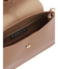 FURLA FLOW Mini sac à main grège - Sacs pour Femme - 5