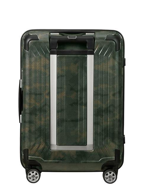 Chariot LITE-BOX, bagage &agrave; main camouflage/vert - Valises cabine
