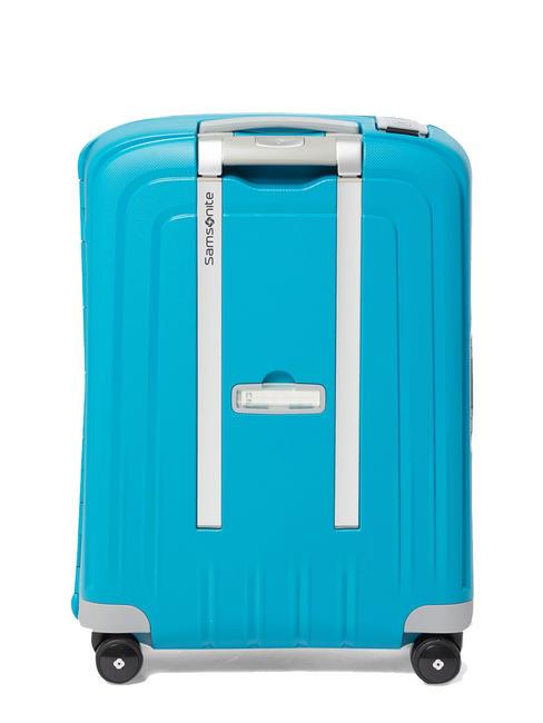 S'CURE Chariot &agrave; bagages &agrave; main bleu/argent - Valises cabine
