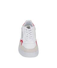 BIKKEMBERGS BASKET Baskets en cuir glace/rouge - Chaussures Homme - 3