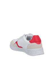 BIKKEMBERGS BASKET Baskets en cuir glace/rouge - Chaussures Homme - 4