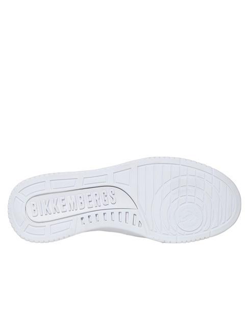 BASKET Baskets en cuir glace/rouge - Chaussures Homme