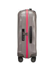 SAMSONITE C-LITE Chariot &agrave; bagages &agrave; main extensible perle/fuchsia - Valises cabine - 5
