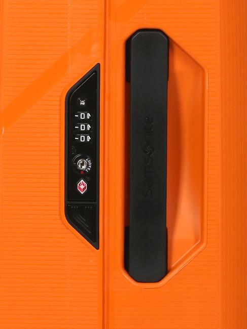 MAGNUM ECO Chariot &agrave; bagages &agrave; main 55/20 orange rayonnant - Valises cabine