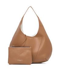 GIANNI CHIARINI EUFORIA Sac en cuir avec pochette caramel-blanc - Sacs pour Femme - 2