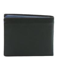 SPALDING COLOR WALLET Portefeuille en cuir, avec porte-monnaie noir/marine - Portefeuilles Homme - 4