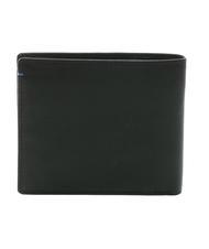 SPALDING COLOR WALLET Porte-feuille en cuire noir/marine - Portefeuilles Homme - 3