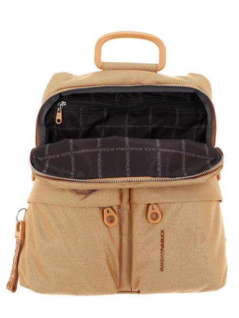 MD20 Lux Sac à dos épaule, effet irisé moutarde de luxe - Sacs pour Femme