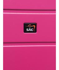 LESAC TOURING Chariot de grande taille rose - Valises cabine - 6