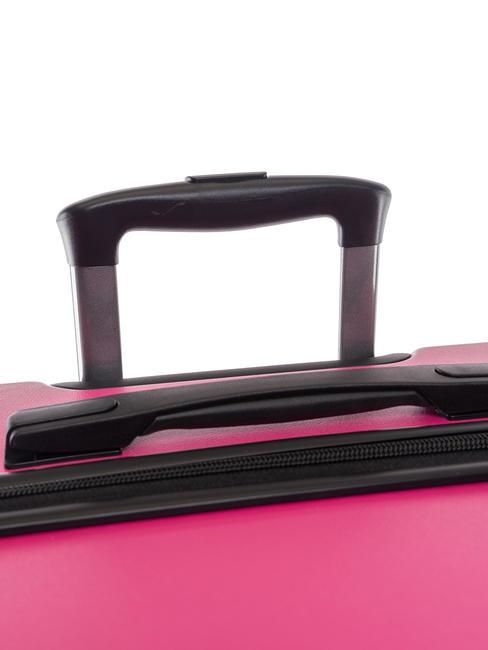 TOURING Chariot &agrave; bagages &agrave; main rose - Valises Rigides