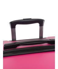 LESAC TOURING Chariot &agrave; bagages &agrave; main rose - Valises Rigides - 5