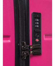 LESAC TOURING Chariot &agrave; bagages &agrave; main rose - Valises Rigides - 6