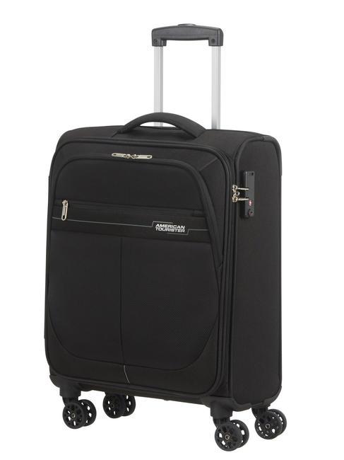 DEEP DIVE Lot de 3 chariots : cabine, moyen et grand extensible gris-noir - Ensemble Valises