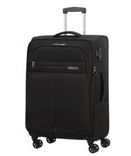AMERICAN TOURISTER DEEP DIVE Lot de 3 chariots : cabine, moyen et grand extensible gris-noir - Ensemble Valises - 4