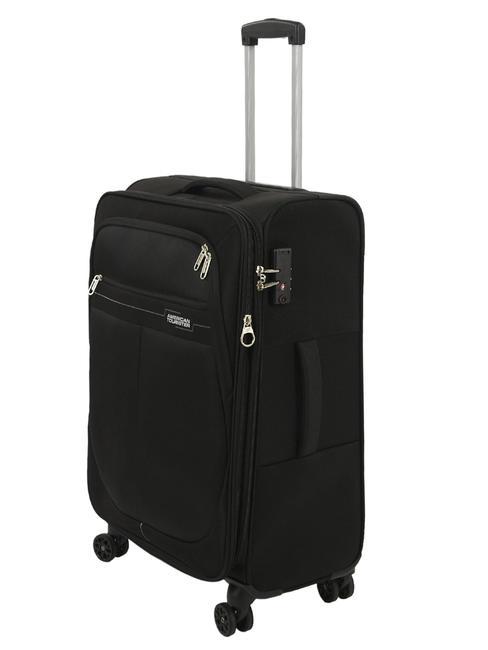 DEEP DIVE Lot de 3 chariots : cabine, moyen et grand extensible gris-noir - Ensemble Valises