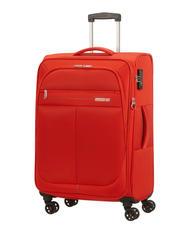 AMERICAN TOURISTER DEEP DIVE Lot de 3 chariots : cabine, moyen et grand extensible rouge / gris - Ensemble Valises - 4