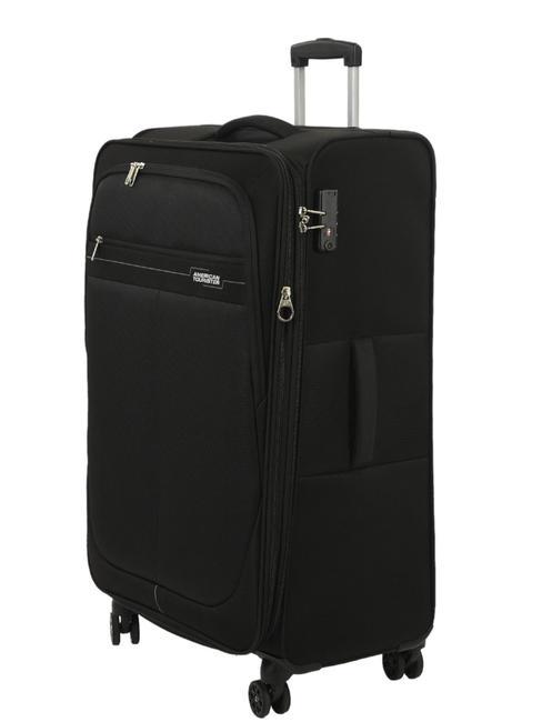 DEEP DIVE Grand chariot extensible gris-noir - Valises Semi-rigides