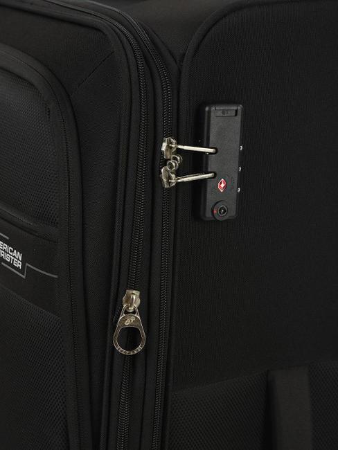 DEEP DIVE Grand chariot extensible gris-noir - Valises Semi-rigides