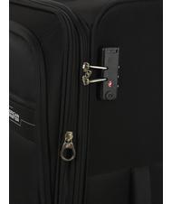 AMERICAN TOURISTER DEEP DIVE Grand chariot extensible gris-noir - Valises Semi-rigides - 4