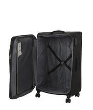AMERICAN TOURISTER DEEP DIVE Chariot extensible moyen gris-noir - Valises Semi-rigides - 2