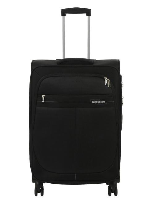 DEEP DIVE Chariot extensible moyen gris-noir - Valises Semi-rigides