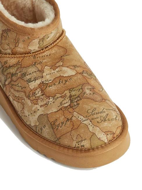 GEO CLASSIC Bottines matelassées NATUREL - Chaussures Femme