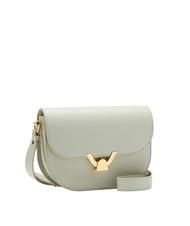 COCCINELLE DEW Sac bandouli&egrave;re en cuir martel&eacute; vert c&eacute;ladon - Sacs pour Femme - 2