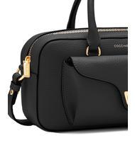 COCCINELLE BEAT SOFT Sac &agrave; main en cuir avec bandouli&egrave;re Noir - Sacs pour Femme - 3