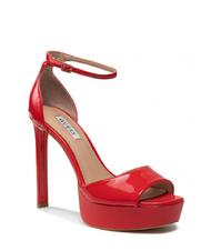 GUESS CAMPIONARIO - ALDEN2 D&Eacute;COLLET&Eacute; ROUGE - Chaussures Femme - 2