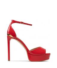 GUESS CAMPIONARIO - ALDEN2 D&Eacute;COLLET&Eacute; ROUGE - Chaussures Femme - 3