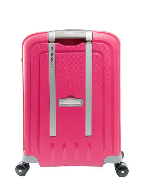 S'CURE Chariot &agrave; bagages &agrave; main rose - Valises cabine