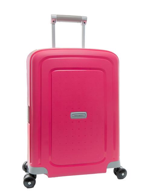 S'CURE Chariot &agrave; bagages &agrave; main rose - Valises cabine