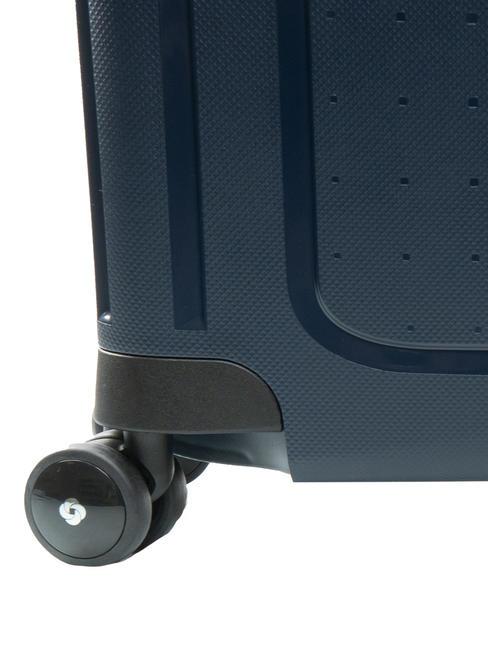 S'CURE Chariot &agrave; bagages &agrave; main chambray bleu/noir - Valises cabine