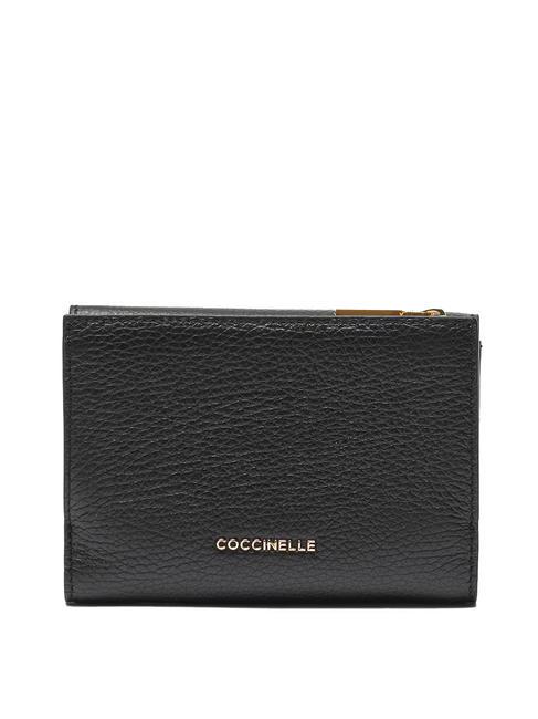 NEOFIRENZE SOFT  Porte-feuille en cuire Noir - Portefeuilles Femme
