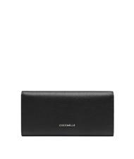 COCCINELLE NEOFIRENZE SOFT  Portefeuille continental en cuir Noir - Portefeuilles Femme - 3